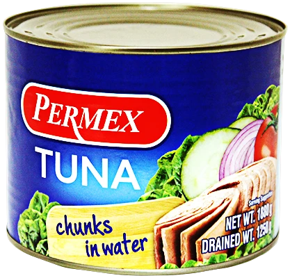 Permex Tuna TUNA CHUNKS IN WATER 1,880 G