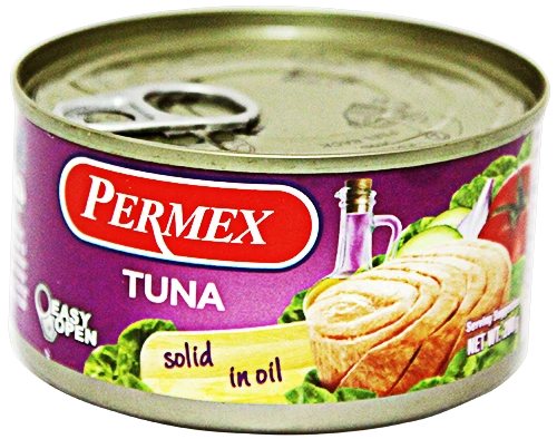 Permex Tuna SOLID TUNA IN OIL 200 G